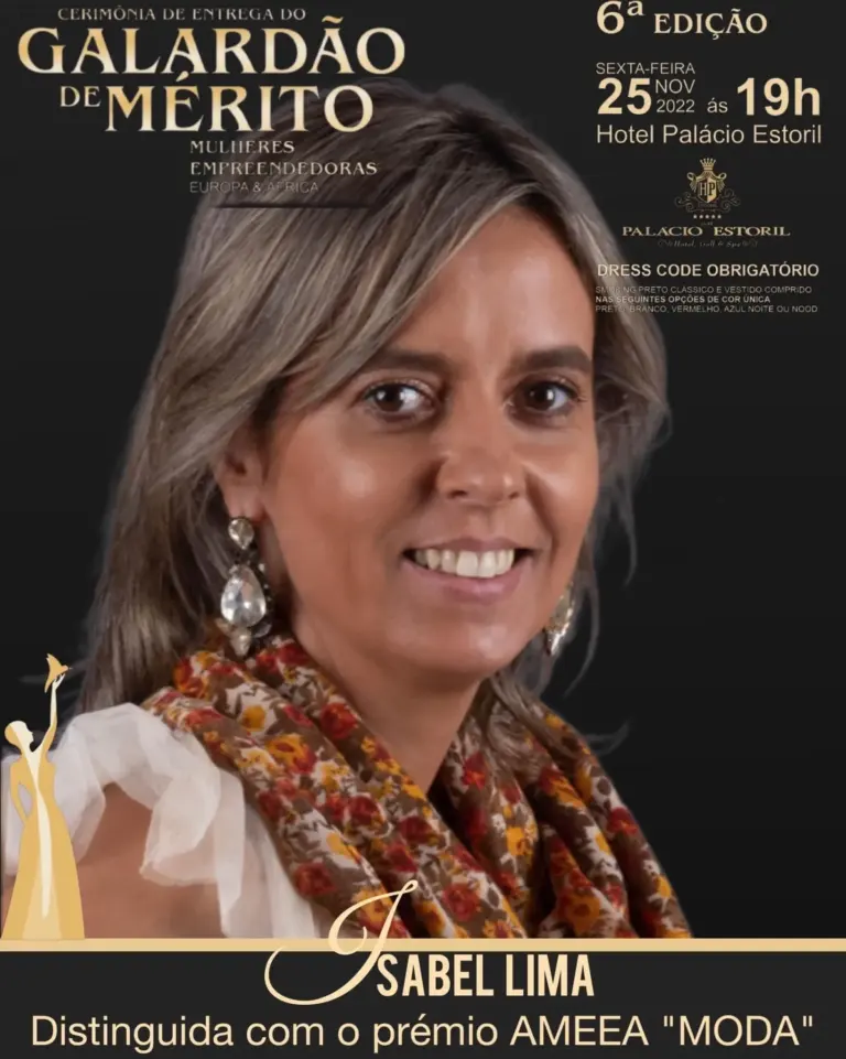 Galardão de mérito para Isabel Lima
