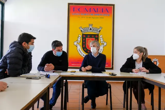Presidente da Câmara  visita a nossa freguesia