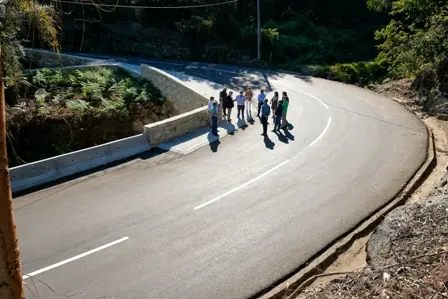 Inauguração da obra de requalificação realizada no cemitério da Freguesia