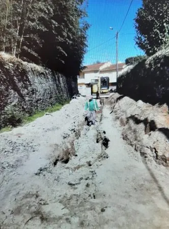 Finalmente, rua de Portuzelo