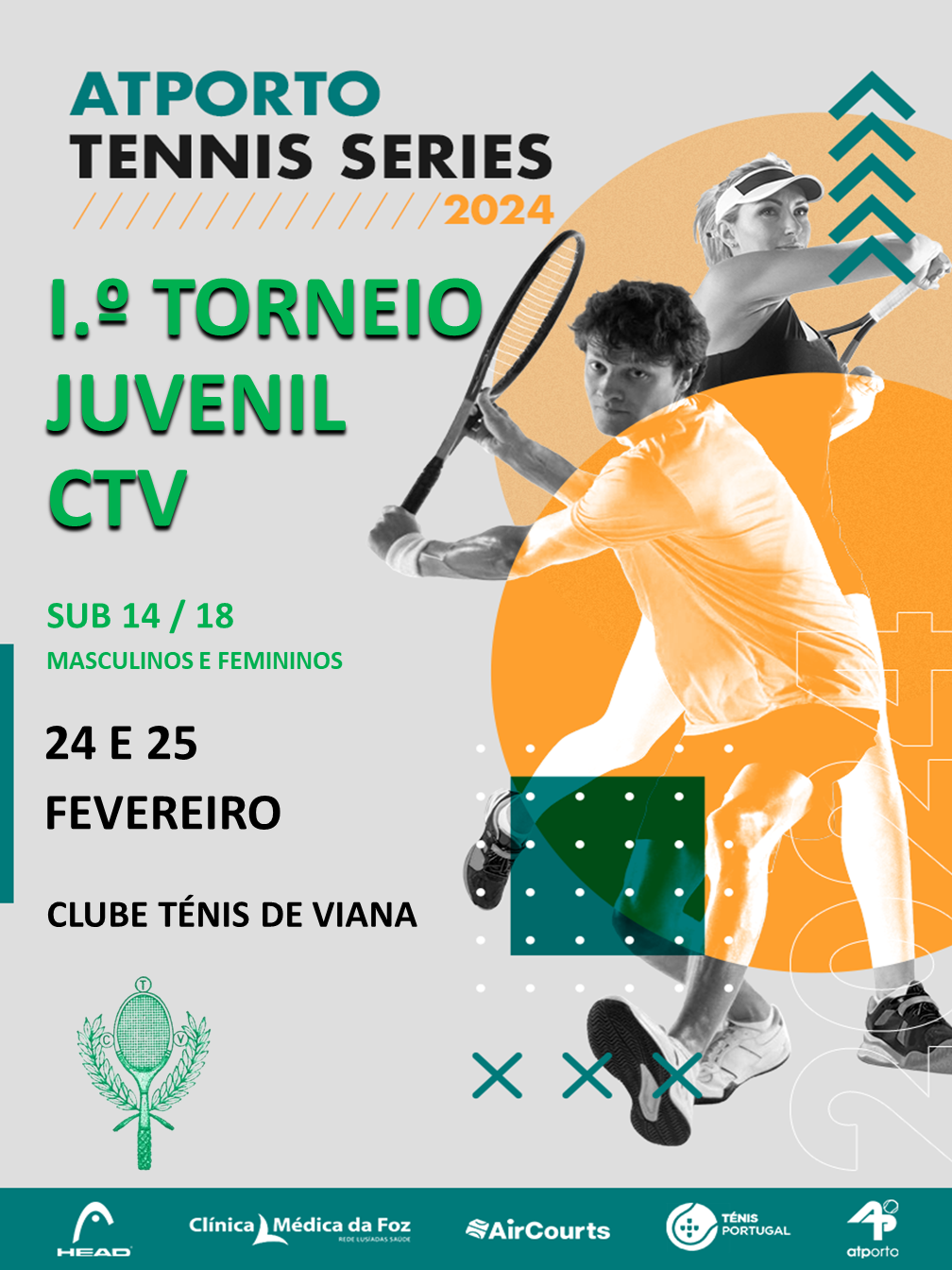 Clube de Ténis de Viana promove torneio