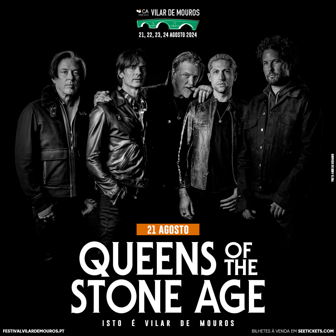 Queens Of The Stone Age é o primeiro nome anunciado para o Festival Vilar de Mouros