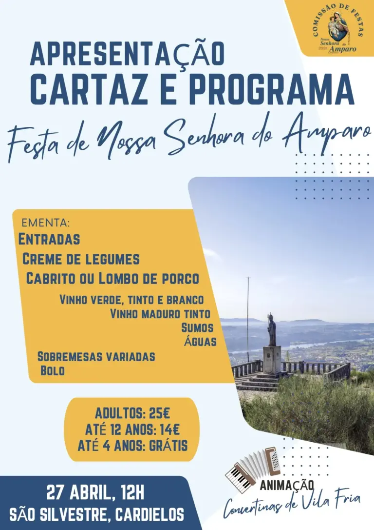 Cartaz das Festas
