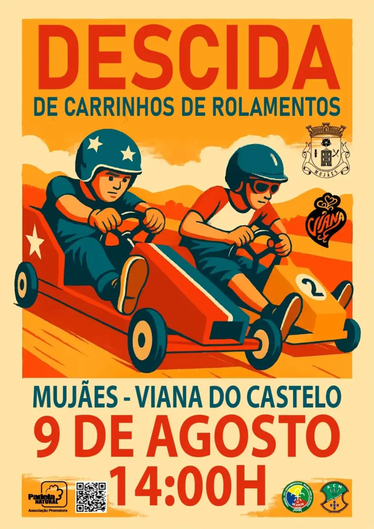 Descida de carrinhos de rolamentos