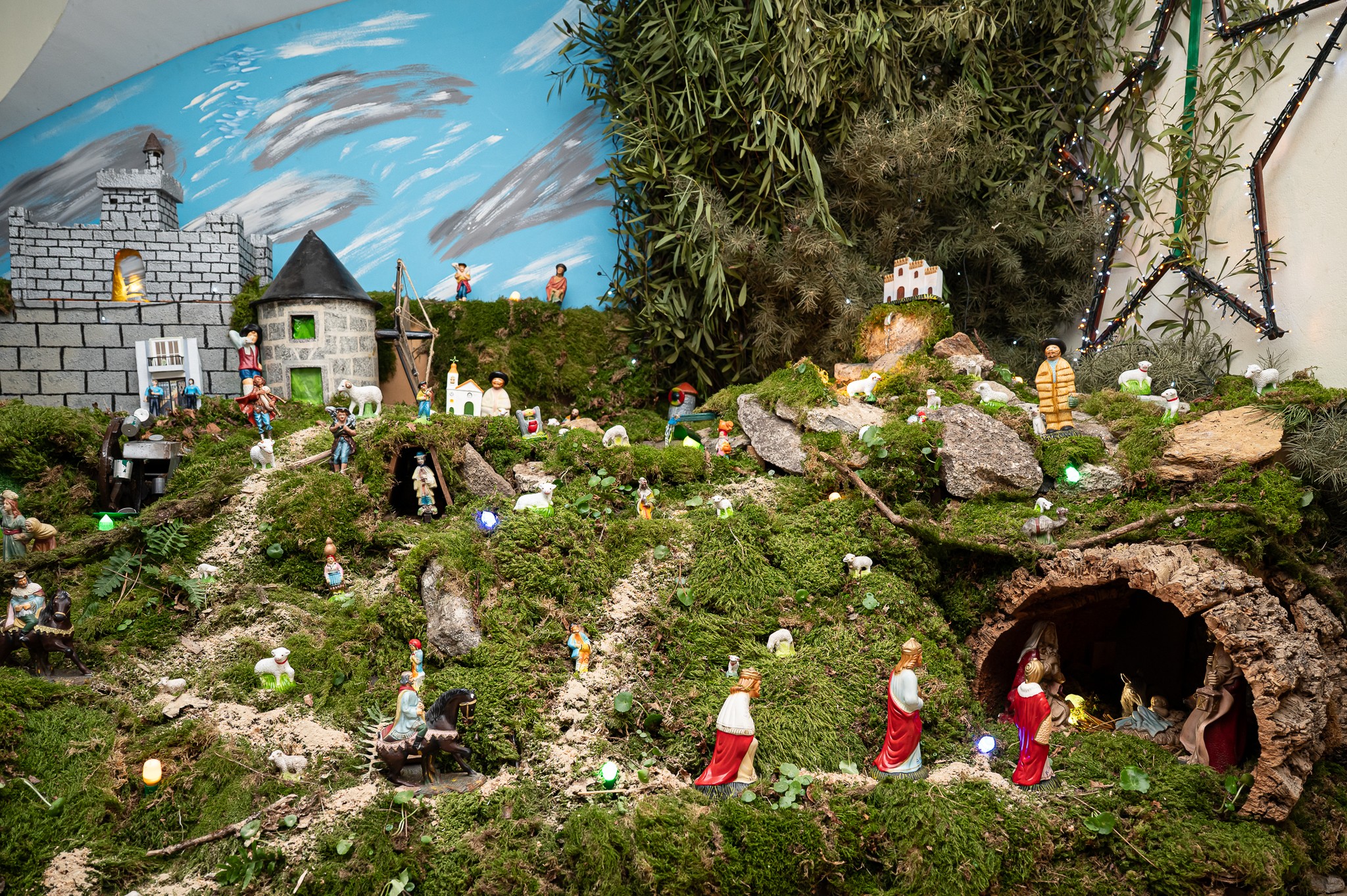 PSP de Viana já criou o presépio