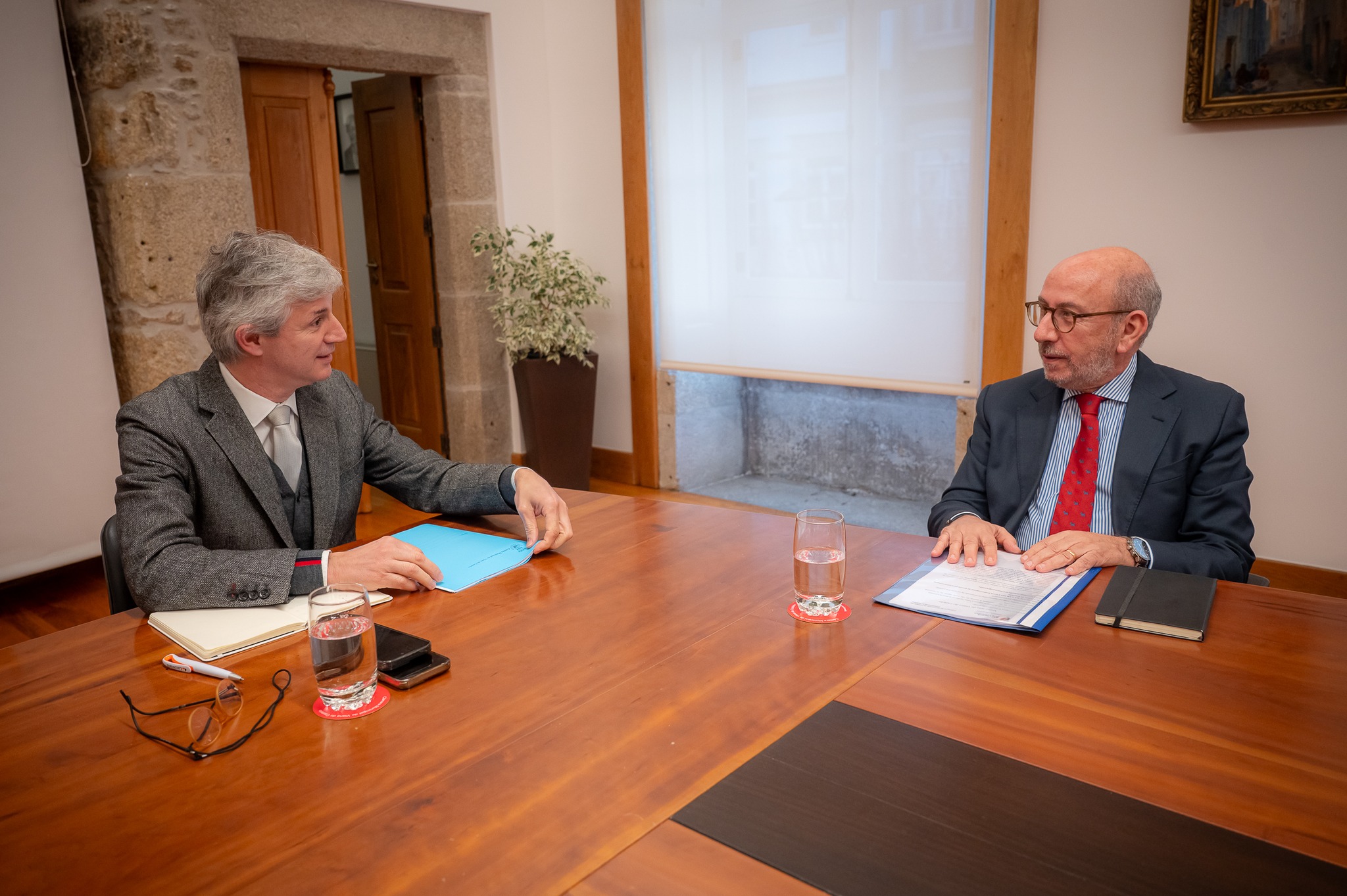 Luís Nobre reúne com secretário de Estado da Administração Interna