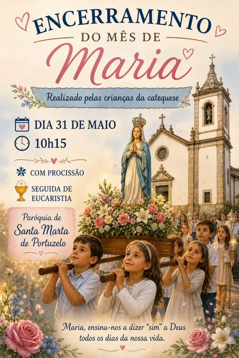 Catequese no encerramento do Mês de Maria