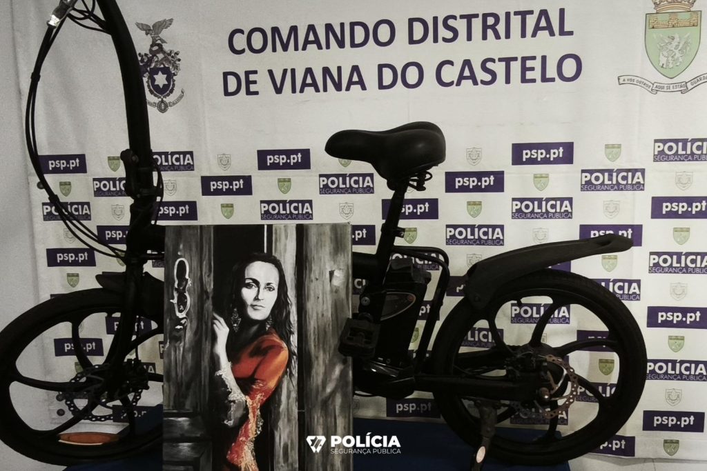 PSP recupera bicicleta e quadro roubados