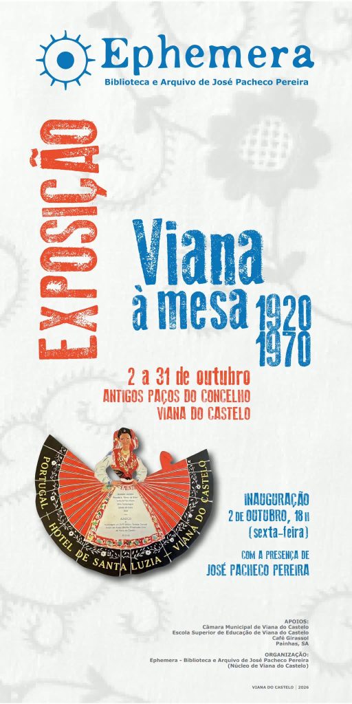 <i class='fa-solid fa-user-lock' aria-hidden='true'></i> EPHEMERA apresenta nova exposição: Viana à Mesa 1920-1970