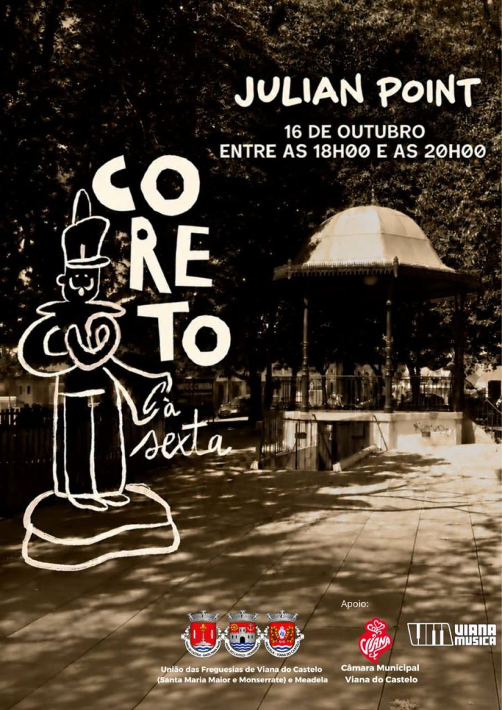Julian Point no próximo À Sexta no Coreto