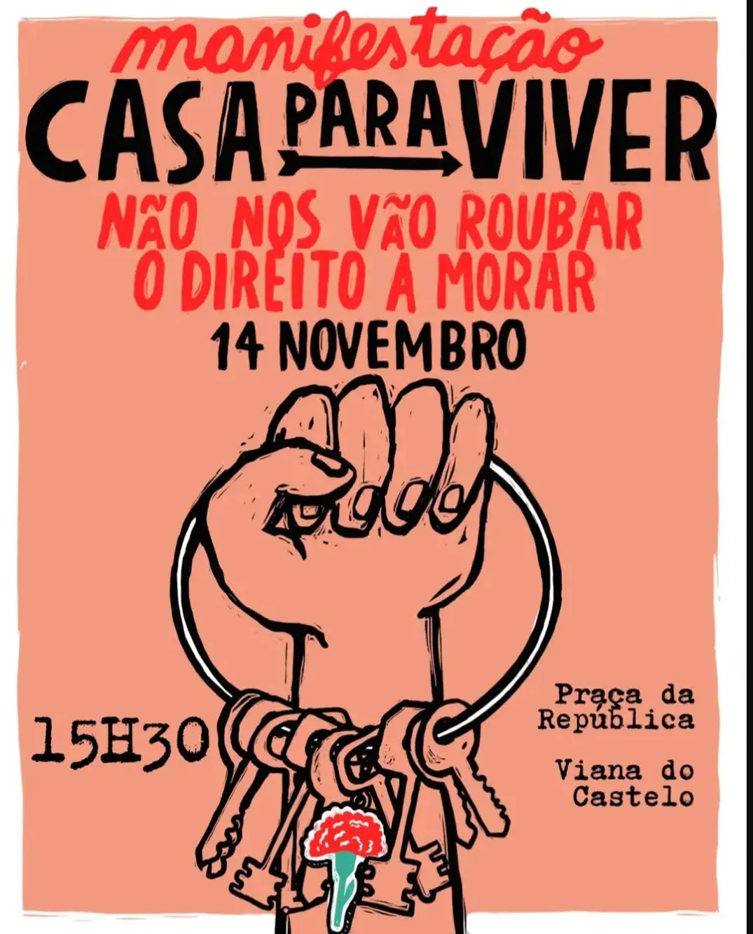 Manifestação Viana