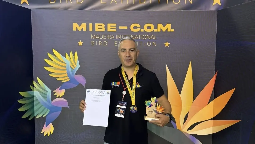 Nuno Amaro arrecada duas medalhas de ouro no Campeonato Internacional de Ornitologia